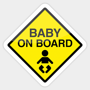 Baby On Board Sticker